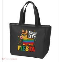 Bruh Lets Fiesta Cinco Mayo Pinata Funny Tote Bag thumb 3