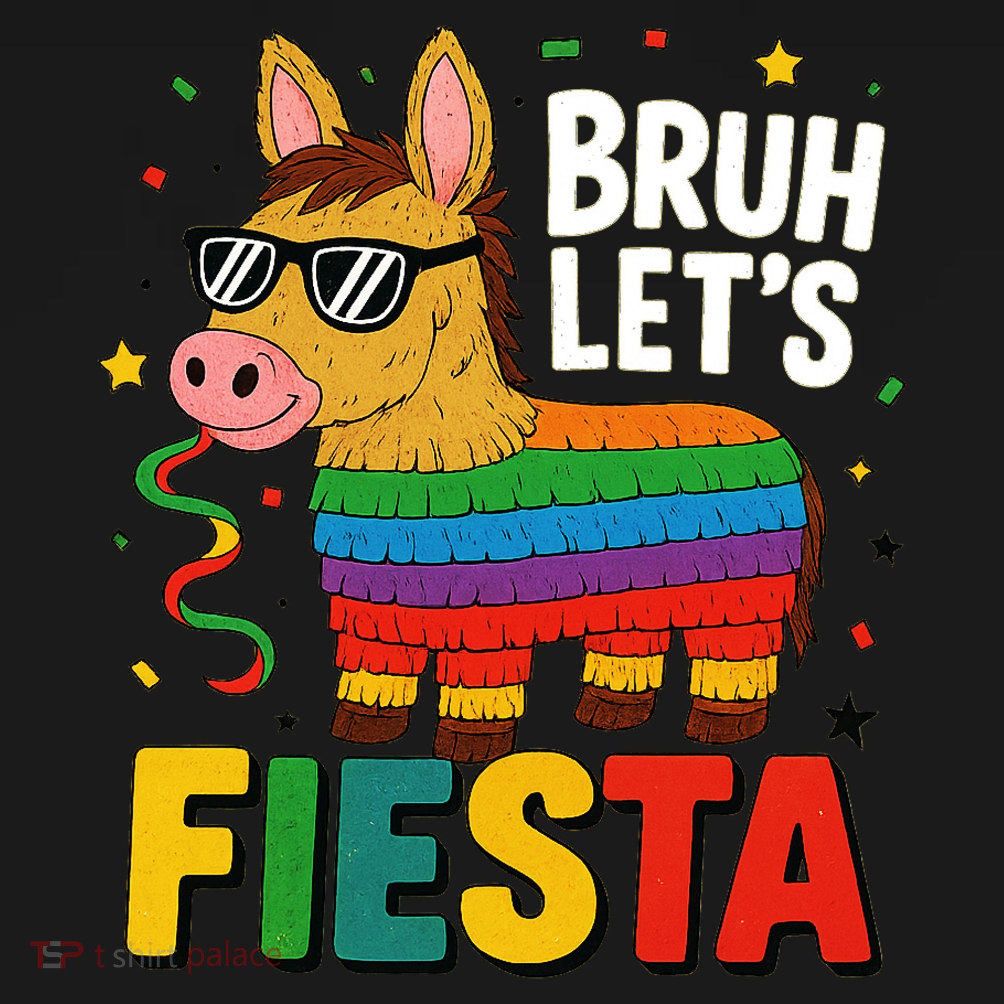 Bruh Lets Fiesta Cinco Mayo Pinata Funny Tote Bag