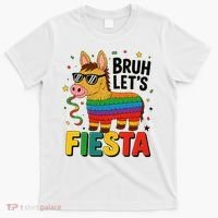 Bruh Lets Fiesta Cinco Mayo Pinata Funny T-Shirt thumb 0