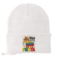 Bruh Lets Fiesta Cinco Mayo Pinata Funny Beanie thumb 0