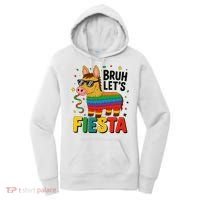 Bruh Lets Fiesta Cinco Mayo Pinata Funny Women's Hoodie thumb 0