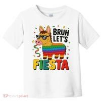 Bruh Lets Fiesta Cinco Mayo Pinata Funny Toddler T-Shirt thumb 0