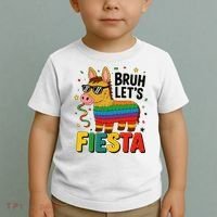 Bruh Lets Fiesta Cinco Mayo Pinata Funny Toddler T-Shirt thumb 2