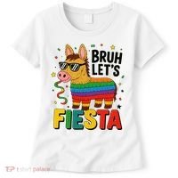 Bruh Lets Fiesta Cinco Mayo Pinata Funny Women's T-Shirt thumb 0