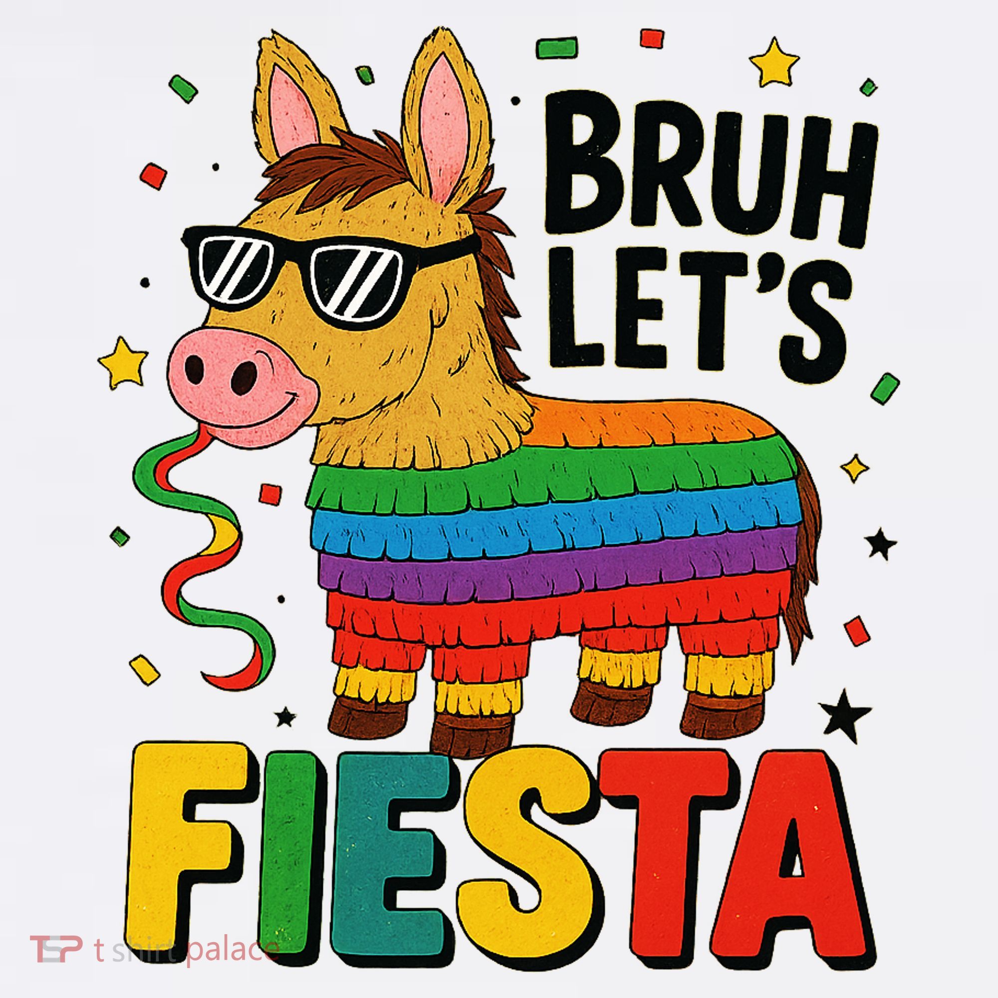 Bruh Lets Fiesta Cinco Mayo Pinata Funny Kids Sweatshirt