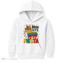 Bruh Lets Fiesta Cinco Mayo Pinata Funny Kids Hoodie thumb 0