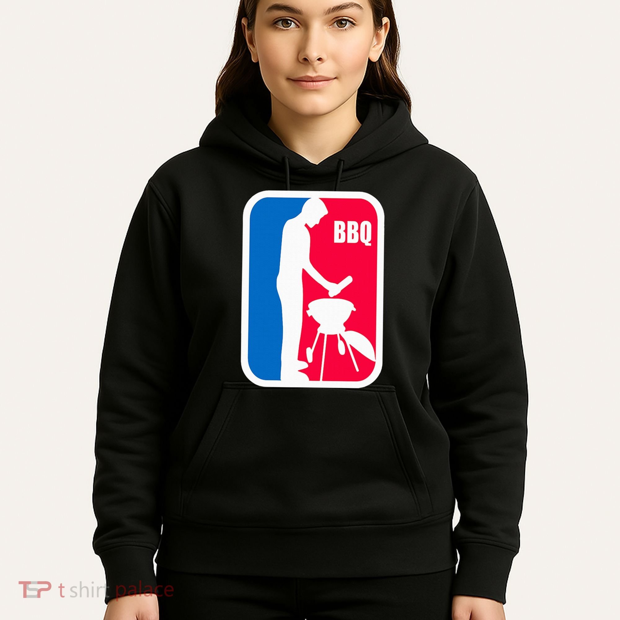 Bbq League Funny Barbecue Cookout Grill Hoodie