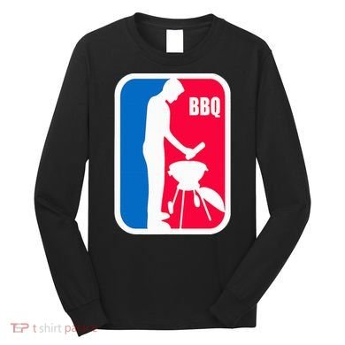 Bbq League Funny Barbecue Cookout Grill Long Sleeve Shirt