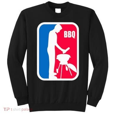 Bbq League Funny Barbecue Cookout Grill Sweatshirt