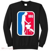 Bbq League Funny Barbecue Cookout Grill Sweatshirt thumb 0