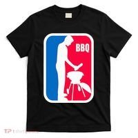 Bbq League Funny Barbecue Cookout Grill T-Shirt thumb 0