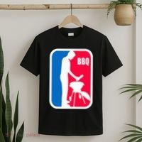 Bbq League Funny Barbecue Cookout Grill T-Shirt thumb 2