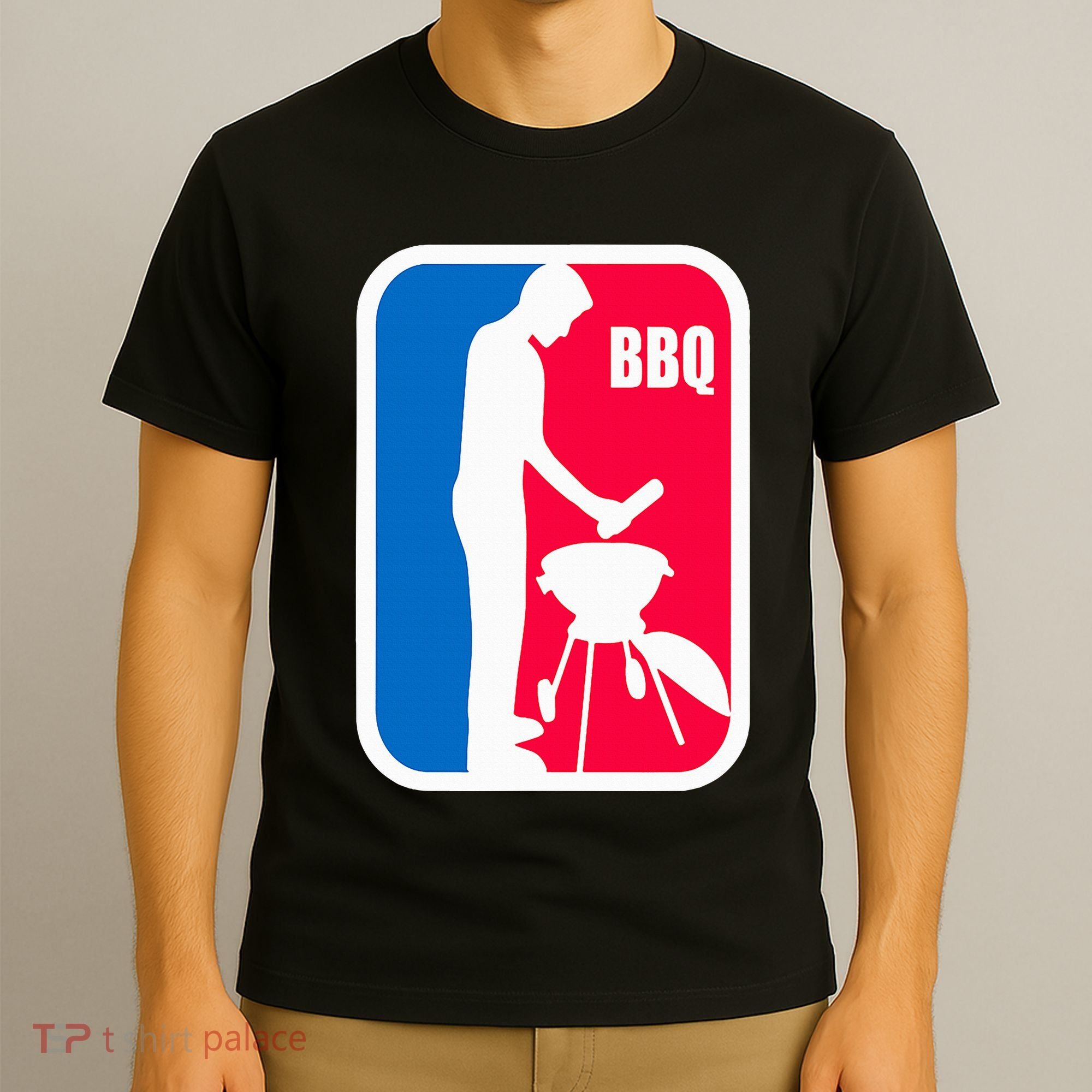 Bbq League Funny Barbecue Cookout Grill T-Shirt