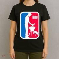 Bbq League Funny Barbecue Cookout Grill T-Shirt thumb 4