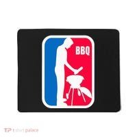 Bbq League Funny Barbecue Cookout Grill Mousepad thumb 0