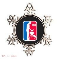 Bbq League Funny Barbecue Cookout Grill Ornament thumb 0