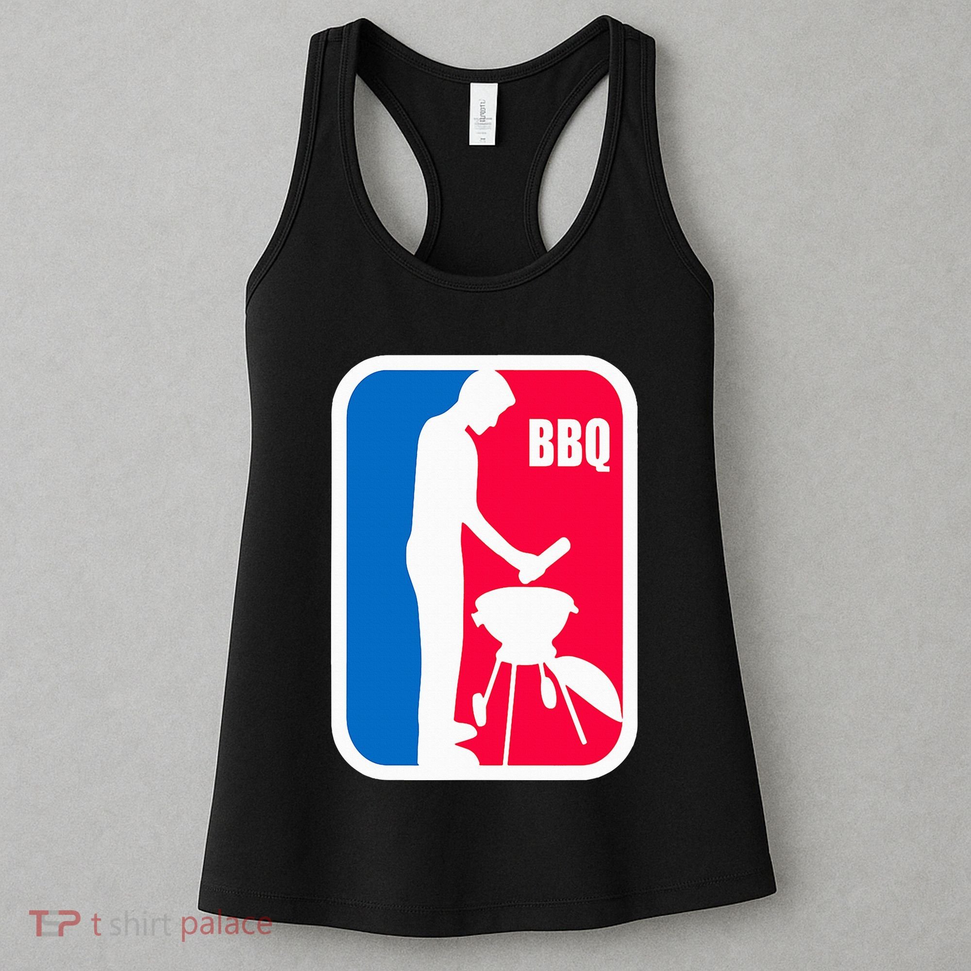 Bbq League Funny Barbecue Cookout Grill Women's Tank Top