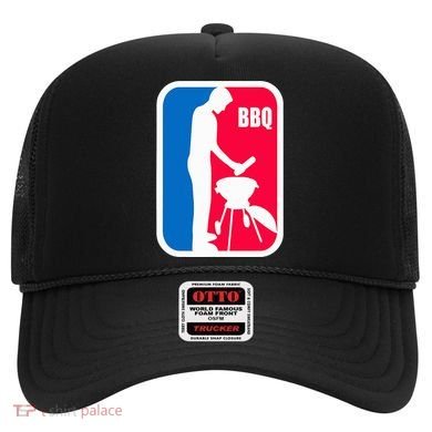 Bbq League Funny Barbecue Cookout Grill Hat