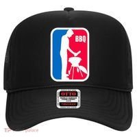 Bbq League Funny Barbecue Cookout Grill Hat thumb 0