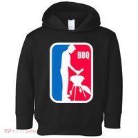 Bbq League Funny Barbecue Cookout Grill Toddler Hoodie thumb 0