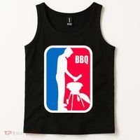 Bbq League Funny Barbecue Cookout Grill Tank Top thumb 2