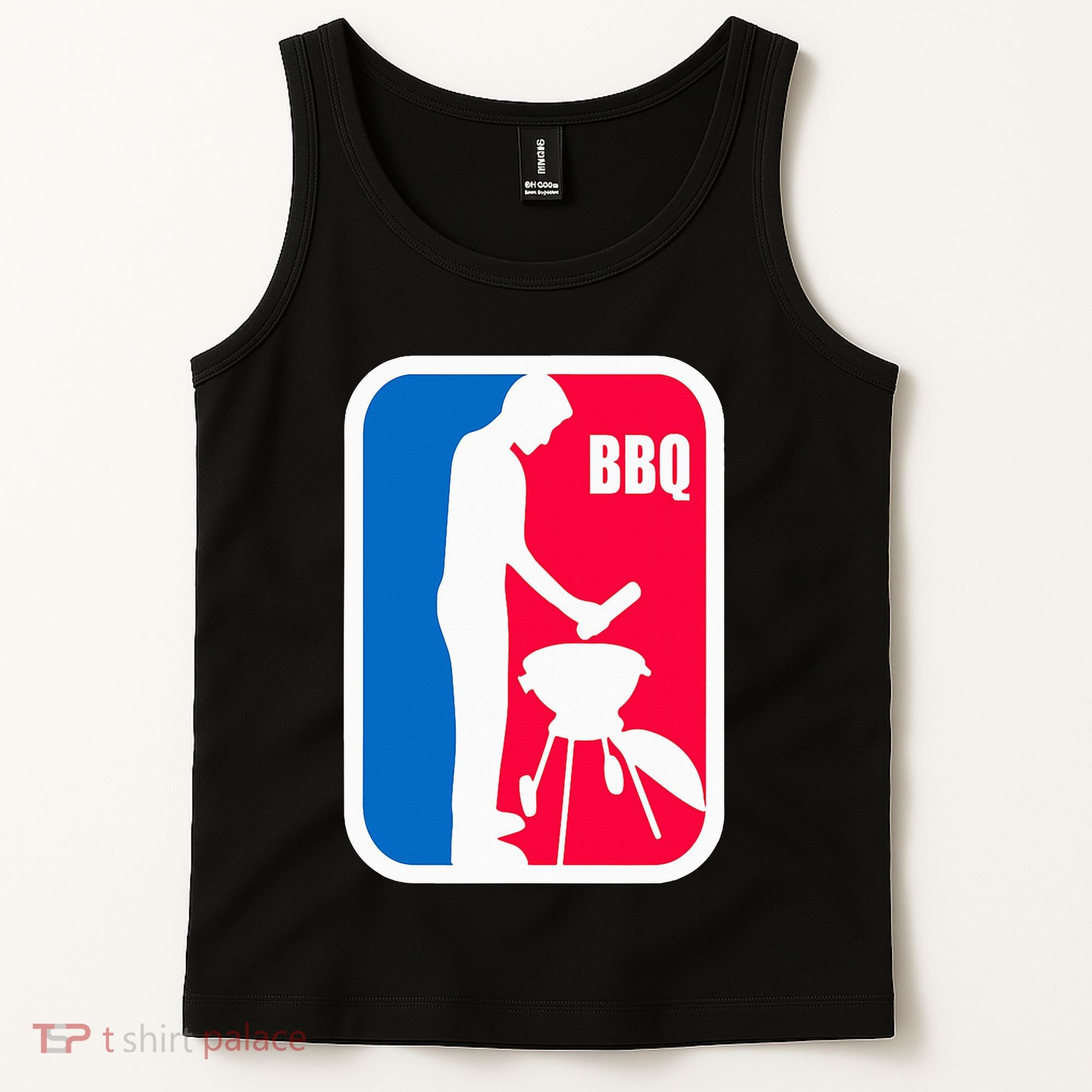 Bbq League Funny Barbecue Cookout Grill Tank Top