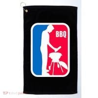 Bbq League Funny Barbecue Cookout Grill Golf Towel thumb 0