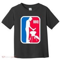 Bbq League Funny Barbecue Cookout Grill Toddler T-Shirt thumb 0