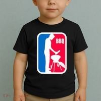 Bbq League Funny Barbecue Cookout Grill Toddler T-Shirt thumb 2