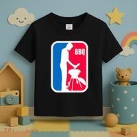 Bbq League Funny Barbecue Cookout Grill Toddler T-Shirt thumb 3