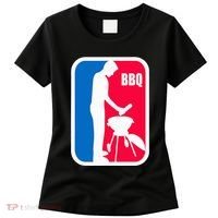 Bbq League Funny Barbecue Cookout Grill Women's T-Shirt thumb 0