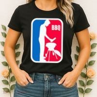 Bbq League Funny Barbecue Cookout Grill Women's T-Shirt thumb 2