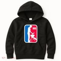 Bbq League Funny Barbecue Cookout Grill Kids Hoodie thumb 0