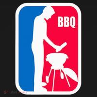 Bbq League Funny Barbecue Cookout Grill Kids T-Shirt thumb 4