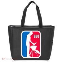 Bbq League Funny Barbecue Cookout Grill Tote Bag thumb 0