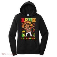 Bruh Lets Fiestas Dabbing Mexican Poncho Cinco De Mayo Gift Women's Hoodie thumb 0