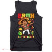 Bruh Lets Fiestas Dabbing Mexican Poncho Cinco De Mayo Gift Tank Top thumb 0