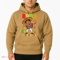 Bruh Lets Fiestas Dabbing Mexican Poncho Cinco De Mayo Gift Hoodie thumb 2