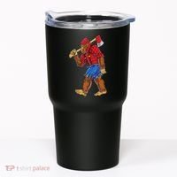 Bigfoot Lumberjack Funny Woodworking Sasquatch Lover Tumbler thumb 0