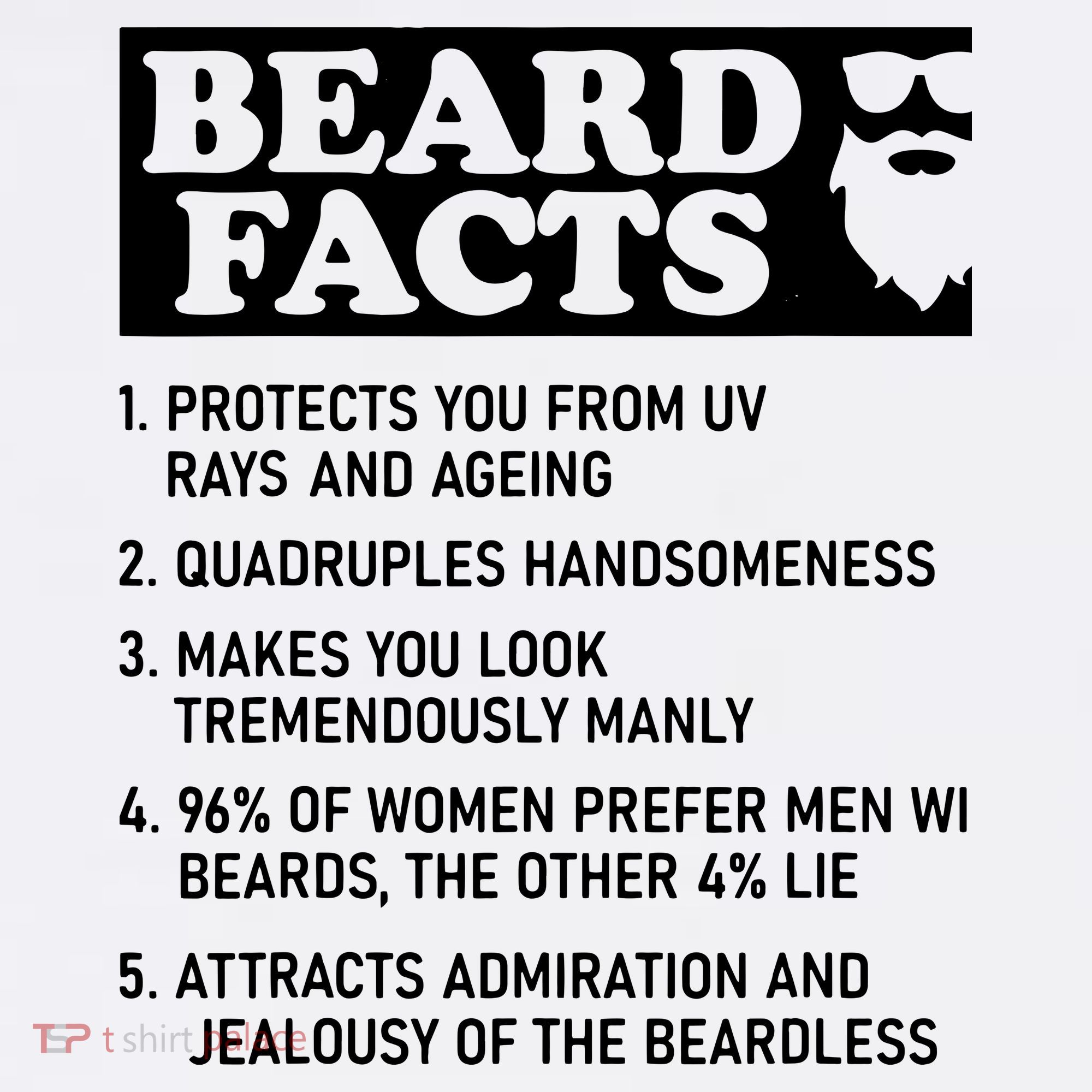 Beard Lover Funny Beard Facts Bearded Guy Humor Bucket Hat