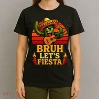 Bruh Let's Fiesta May 5th Mexican Party Cinco De Mayo Funny T-Shirt thumb 4