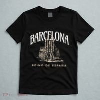 Barcelona La Familia Sagrada Reino De EspañA T-Shirt thumb 5