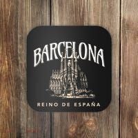 Barcelona La Familia Sagrada Reino De EspañA Coaster thumb 0
