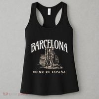 Barcelona La Familia Sagrada Reino De EspañA Women's Tank Top thumb 3