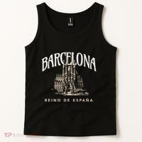Barcelona La Familia Sagrada Reino De EspañA Tank Top thumb 2