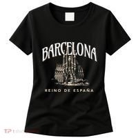Barcelona La Familia Sagrada Reino De EspañA Women's T-Shirt thumb 0