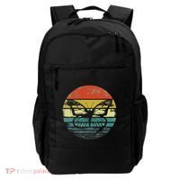 Butterfly Lover Gifts Retro Sunset Insect Monarch Entomology Backpack thumb 0