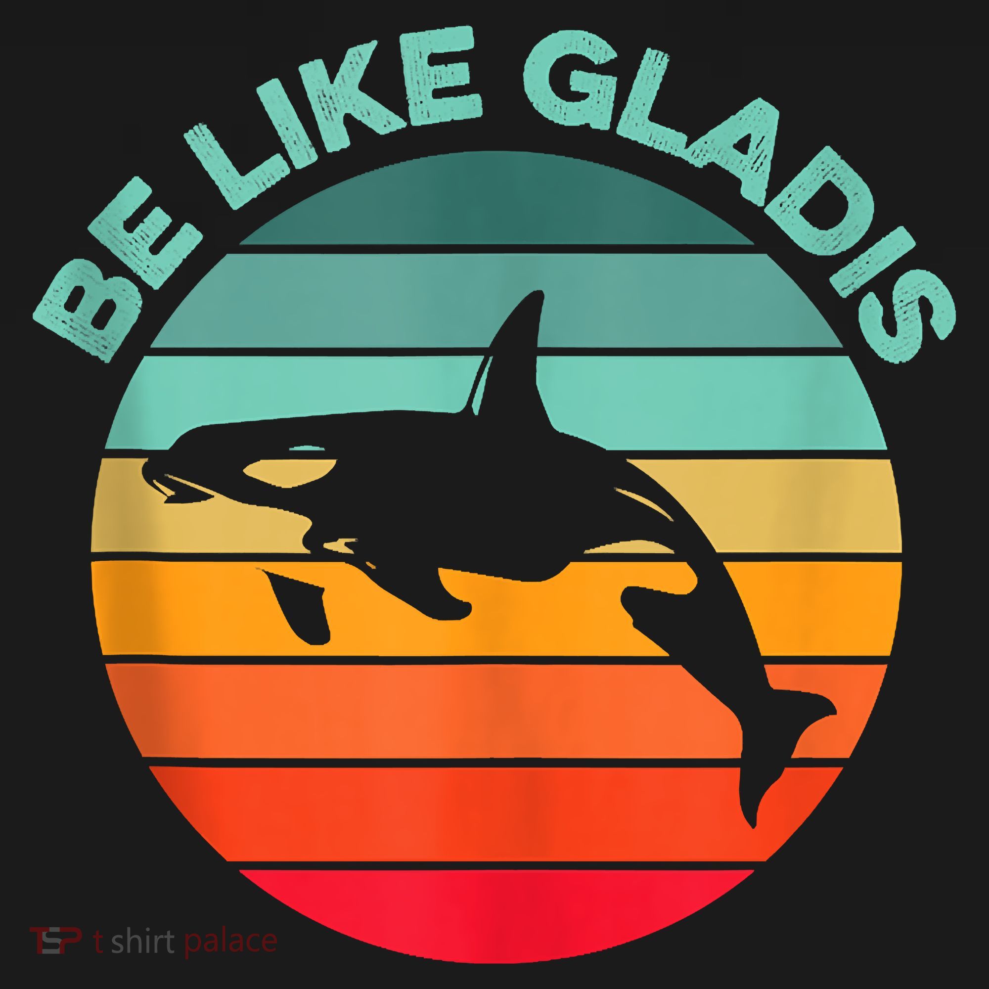 Be Like Gladis Funny Orca Yacht Sinking Whale Viral Meme Fan Women's Hoodie