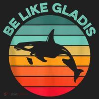 Be Like Gladis Funny Orca Yacht Sinking Whale Viral Meme Fan Tumbler thumb 3