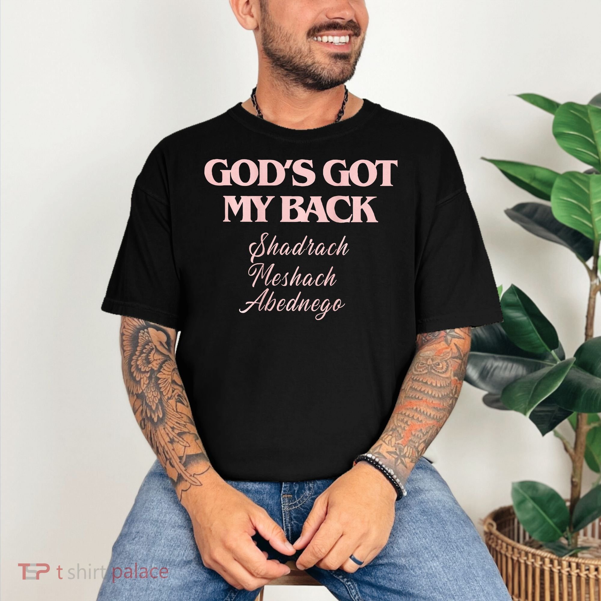 Gods Got My Back Comfort Colors T-Shirt